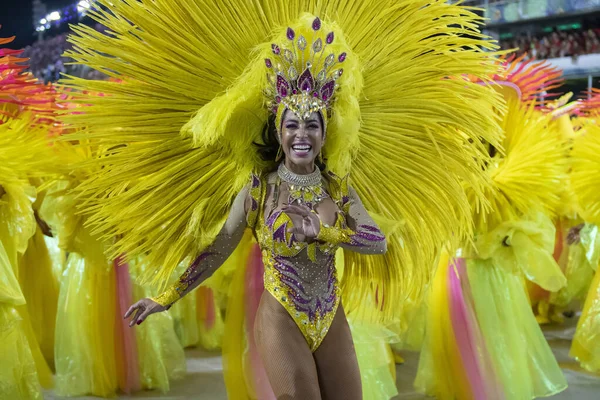 Rio Brasil Abril 2022 Escola Samba Mangueira Carnaval Rio Realizada — Fotografia de Stock