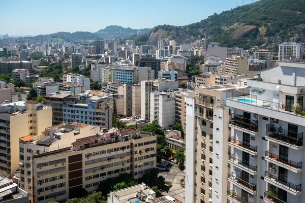 Rio Brezilya Mart 2022 Tijuca Bölgesinde Ticari Binalar Konutlarla Dolu — Stok fotoğraf