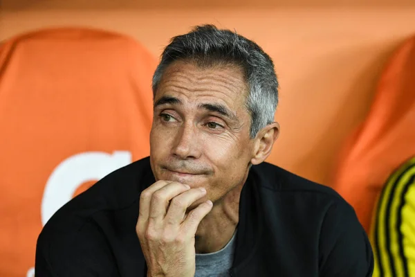 Rio Brasil Mayo 2022 Paulo Sousa Entrenador Partido Entre Flamengo —  Fotos de Stock