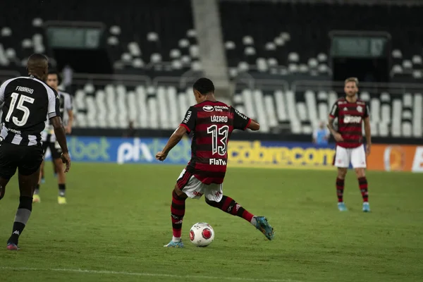 Rio Brasilien Februar 2022 Lazaro Spieler Spiel Zwischen Botafogo Flamengo — Stockfoto