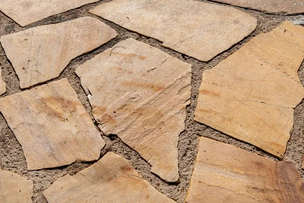 Бразильском Штате Минас Жерайс Найден Старый Пол Покрытый Минеральным Камнем — стоковое фото