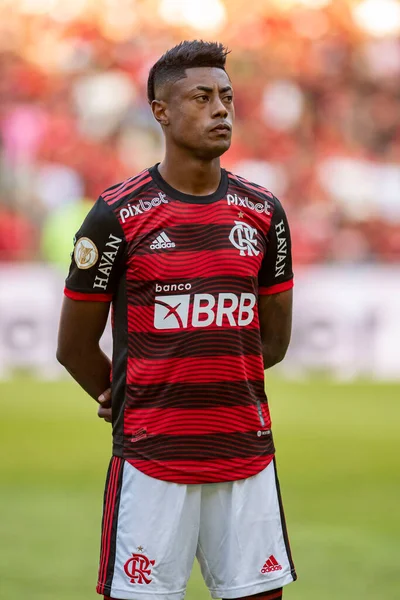 Rio Brasil Junho 2022 Xxx Jogador Jogo Entre Flamengo Fortaleza — Fotografia de Stock
