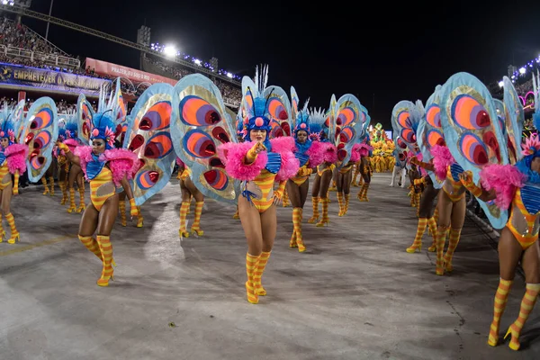 Rio Brazil April 2022 Samba School Unidos Tijuca Rio Carnival — стокове фото