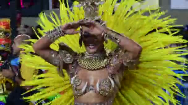 Rio Brazílie Duben 2022 Samba School Vila Isabel Rio Carnival — Stock video