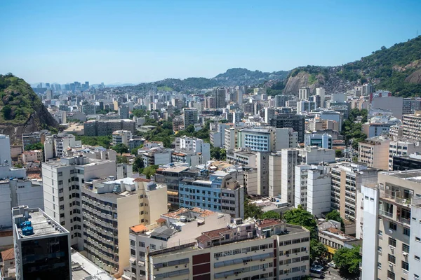 Rio Brezilya Mart 2022 Tijuca Bölgesinde Ticari Binalar Konutlarla Dolu — Stok fotoğraf