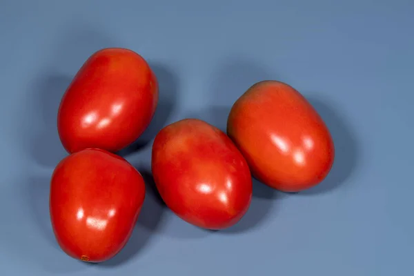 Tomato One Products Make Items Brazilian Basic Food Basket — Stock Photo, Image