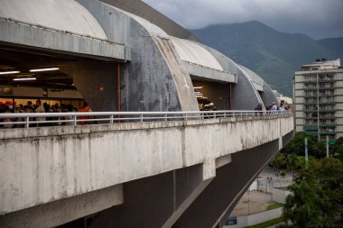 Rio, Brezilya - 12 Haziran 2022: Maracana Stadyumu 'nda oynanan Brezilya Şampiyonası' nın 11. raundunda Vasco ile Cruzeiro arasındaki maçın ayrıntıları