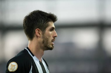 Rio, Brezilya - 16 Haziran 2022: Lucas Piazon oyuncusu Botafogo ile Sao Paulo arasındaki maçta Nilton Santos Stadyumu 'nda oynanan Brezilya Şampiyonası' nın 12. turu