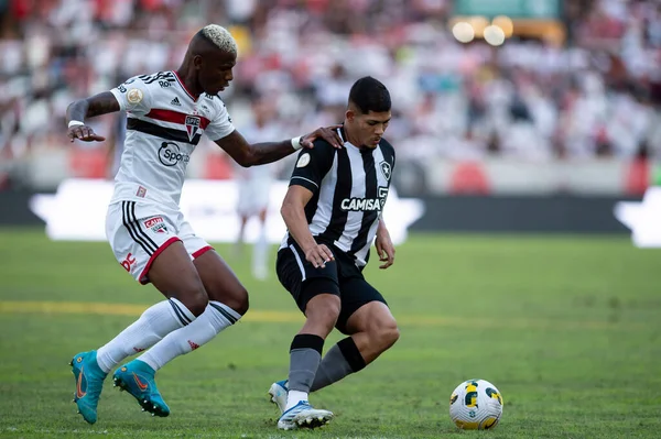 Rio Brésil Juin 2022 Arboleda Erison Dans Match Entre Botafogo — Photo