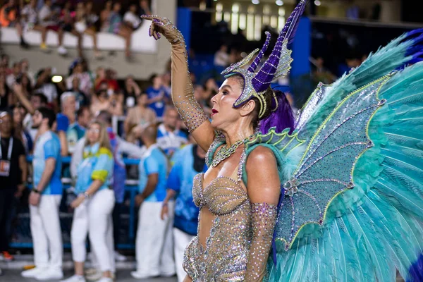 브라질 리우데자네이루 April 2022 Samba School Vila Isabel Rio Carnival — 스톡 사진