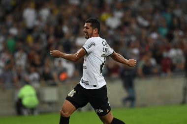 Rio, Brezilya - 2 Temmuz 2022: Bruno Melo Fluminense ile Corinthians arasındaki maçta Maracana Stadyumu 'nda oynanan Brezilya Şampiyonası' nın 15. turunda