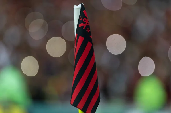 Rio Brazil June 2022 Corner Flag Match Flamengo Cuiaba 11Th — Stock Photo, Image