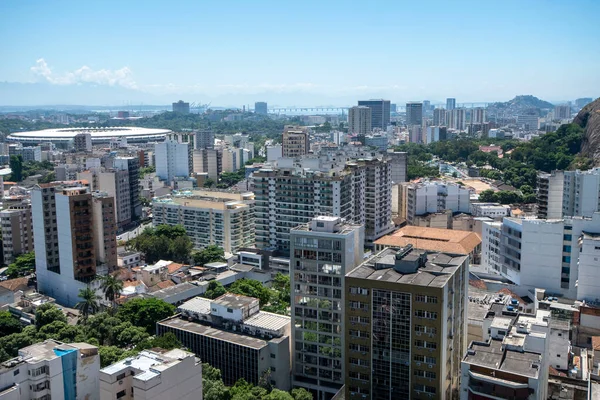 Río Brasil Marzo 2022 Vista Una Zona Urbana Densamente Poblada — Foto de Stock