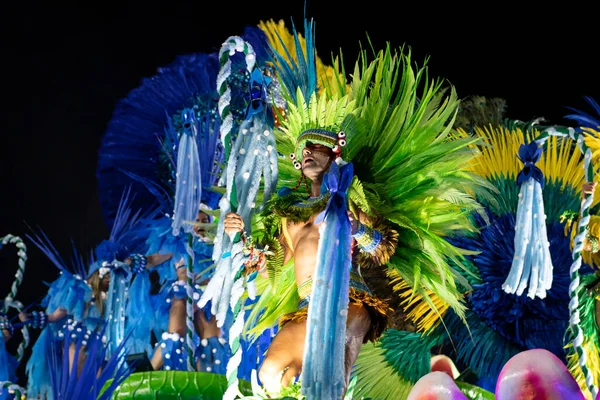 Rio Brasil Abril 2022 Escola Samba Unidos Tijuca Carnaval Rio — Fotografia de Stock