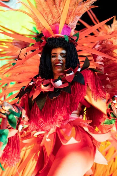 Rio Brasil Abril 2022 Escola Samba Unidos Tijuca Carnaval Rio — Fotografia de Stock