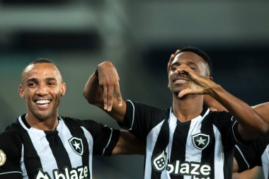 Rio, Brezilya - 23 Temmuz 2022: Nilton Santos Stadyumu 'nda Botafogo - Athletico-Pr 19.