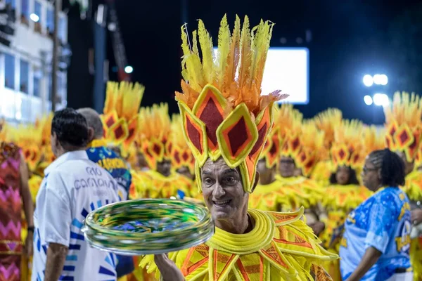 Desfile Escola Samba Unidos Tijuca Carnaval Rio Janeiro 2022 Realizado — Φωτογραφία Αρχείου