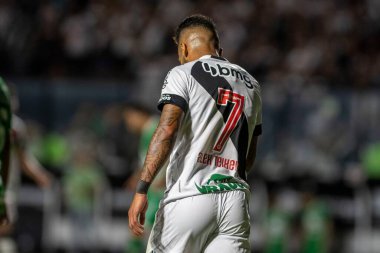Rio, Brezilya - 31 Temmuz 2022: Alex Teixeira Vasco vs Chapecoense arasındaki maçta Sao Januario Stadyumu 'nda 22.