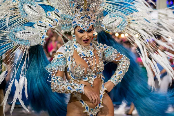 Rio Brasilien April 2022 Sambaschule Portela Karneval Von Rio Auf — Stockfoto