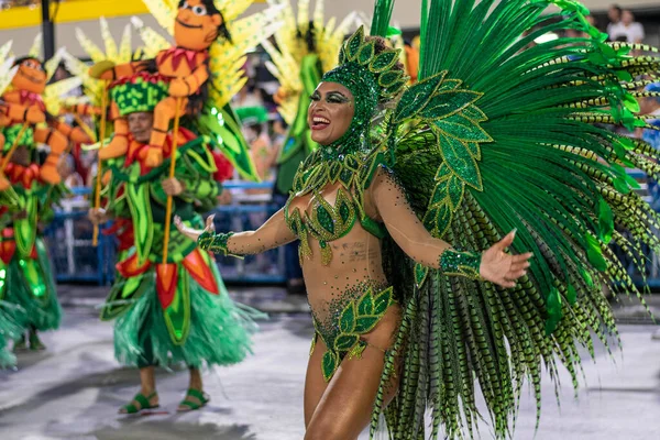 Rio Brasil Abril 2022 Escola Samba Unidos Tijuca Carnaval Rio — Fotografia de Stock