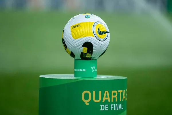Рио Бразилия Августа 2022 Года Мяч Матче Между Флуминенсе Форталезой — стоковое фото