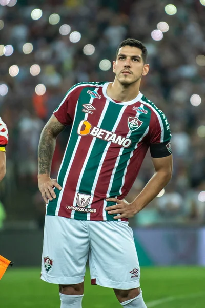 Rio Brazil August 2022 Nino Player Match Fluminense Fortaleza Quarter — 图库照片