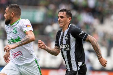 Rio, Brezilya - 20 Ağustos 2022: Nilton Santos Stadyumu 'nda Botafogo - Amerika MG 26.