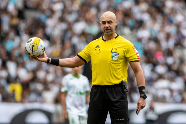 Rio Brezilya Ağustos 2022 Jose Mendonca Silva Junior Hakem Botafogo — Stok fotoğraf
