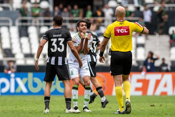 Rio Brasil Agosto 2022 Jogador Eduardo Jogo Entre Botafogo America — Fotografia de Stock