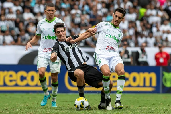 巴西里约热内卢 2022年8月20日 卢卡斯 皮亚松 Lucas Piazon 在Nilton Santos体育场参加Botafogo对美国Mg第26轮巴西锦标赛的比赛 — 图库照片