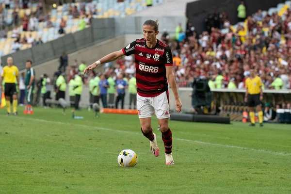 Rio Brasile Settembre 2022 Filipe Luis Giocatore Partita Tra Flamengo — Foto Stock