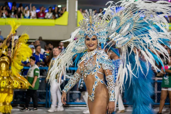 브라질 리우데자네이루 April 2022 Samba School Portela Rio Carnival Marques — 스톡 사진