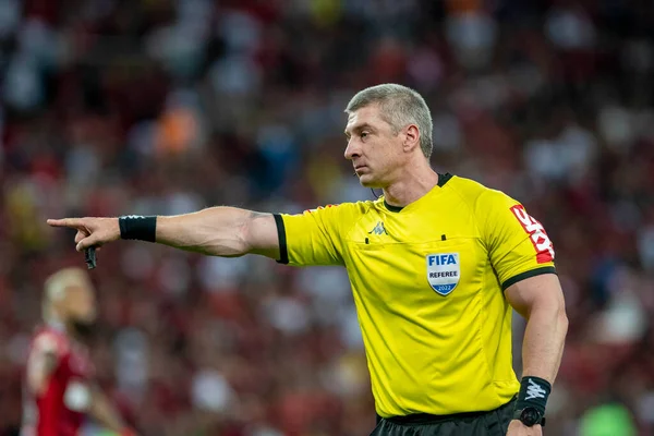 Rio Brésil Octobre 2022 Anderson Daronco Arbitre Dans Match Entre — Photo