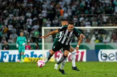 Rio, Brezilya - Ekim 03, 2022: Maracana Stadyumu 'nda Bptafogo-Palmeiras maçı 29 rauntluk Brezilya Şampiyonası karşılaşması
