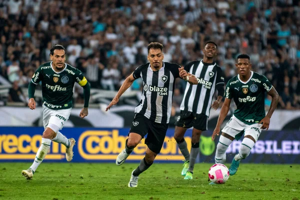 Rio Brasile Ottobre 2022 Partita Tra Bptafogo Palmeiras Del Campionato — Foto Stock