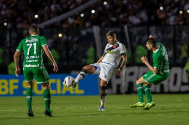 Rio, Brezilya - 31 Temmuz 2022: Vasco vs Chapecoense arasındaki maçta Palacios oyuncusu Sao Januario Stadyumu 'nda 22..