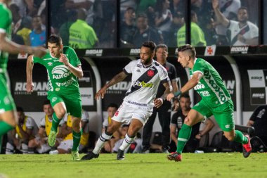 Rio, Brezilya - 31 Temmuz 2022: Alex Teixeira Vasco vs Chapecoense arasındaki maçta Sao Januario Stadyumu 'nda 22..