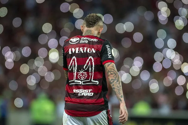Rio Brazil October 2022 Everton Cebolinha Player Match Flamengo Atletico — 스톡 사진