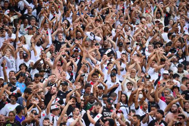 Rio, Brezilya - 22 Ekim 2022 Vasco ve Criciuma arasında oynanan maçta Brezilya Şampiyonası 36 rauntluk B serisi Sao Januario Stadyumu 'nda oynanacak.