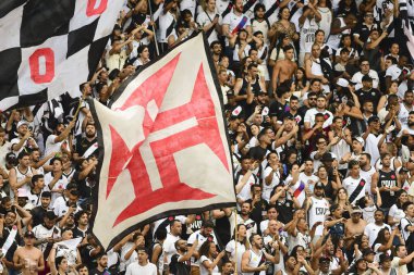 Rio, Brezilya - 22 Ekim 2022 Vasco ve Criciuma arasında oynanan maçta Brezilya Şampiyonası 36 rauntluk B serisi Sao Januario Stadyumu 'nda oynanacak.
