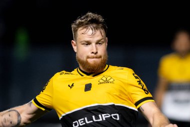 Rio, Brezilya - 22 Ekim 2022 - Marcos Serrato Vasco ile Criciuma arasında oynanan maçta Brezilya Şampiyonası 36 rauntluk, B serisi Sao Januario Stadyumu 'nda oynandı.