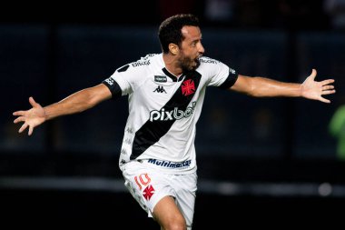 Rio, Brezilya - 22 Ekim 2022 - Vasco ile Criciuma arasındaki maçta Sao Januario Stadyumu 'nda 36 rauntluk B serisi