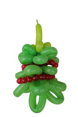 Yeni yıl ağacı balonları