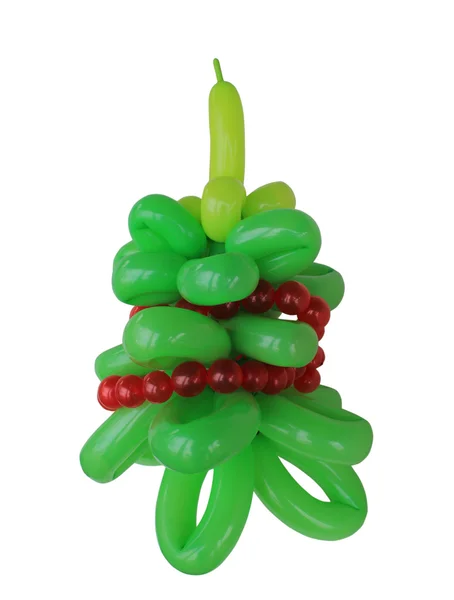 Nový rok strom z balónků — Stock fotografie
