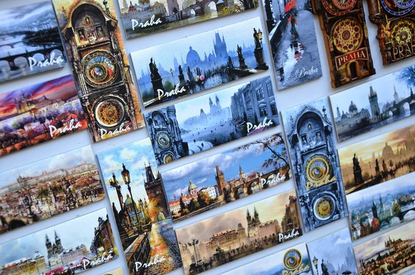 Souvenir shop, Prague, Czech Republic — Stock Photo, Image