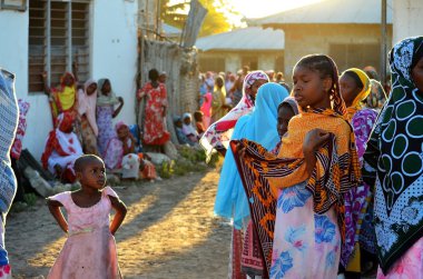 Müslüman kadınların kutluyor, zanzibar