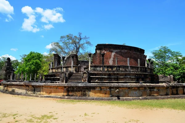 Alte Stadt polonnaruwa, srí lanka — Stockfoto