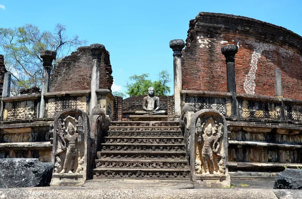 Alte Stadt polonnaruwa, srí lanka — Stockfoto