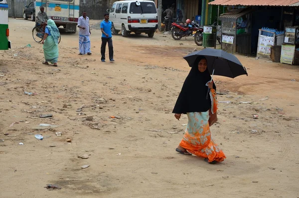 Busy life in Srí Lanka — Stockfoto