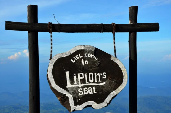 Lipton s Punto di vista Seat, Srí Lanka — Foto Stock